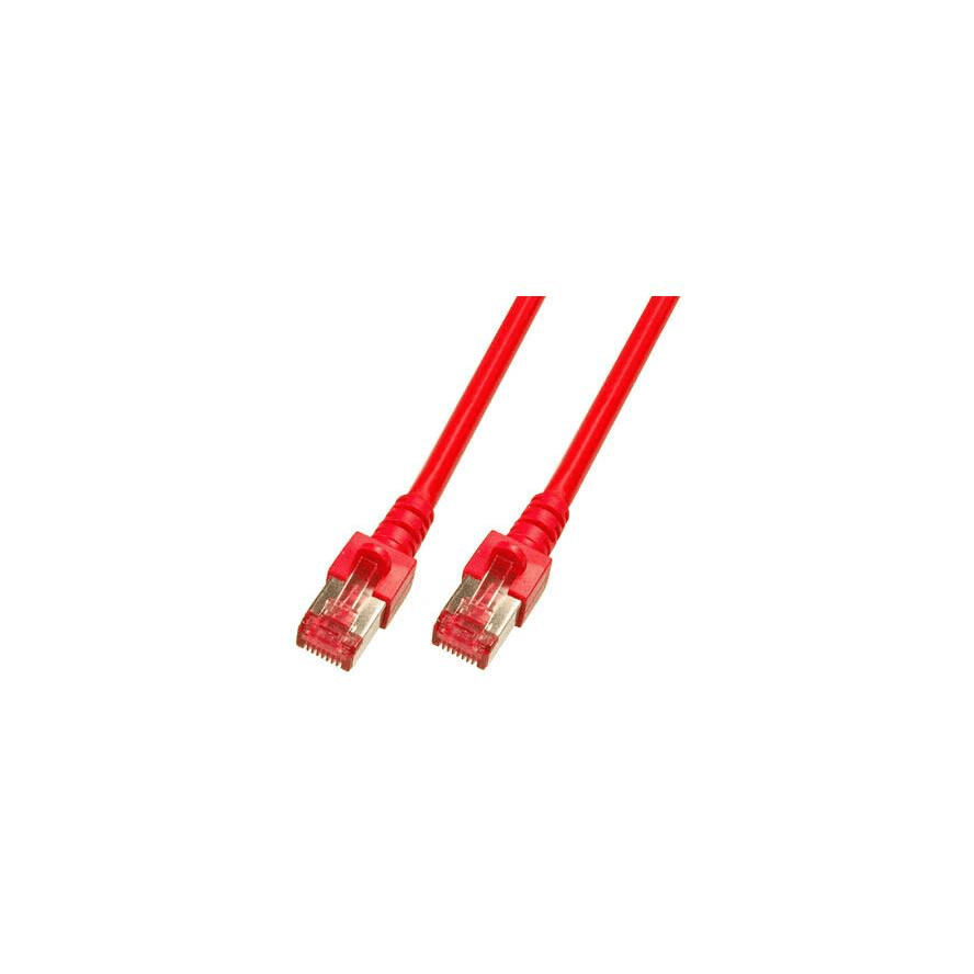 EFB Elektronik 10m Cat6 S/FTP sieťový kábel červený