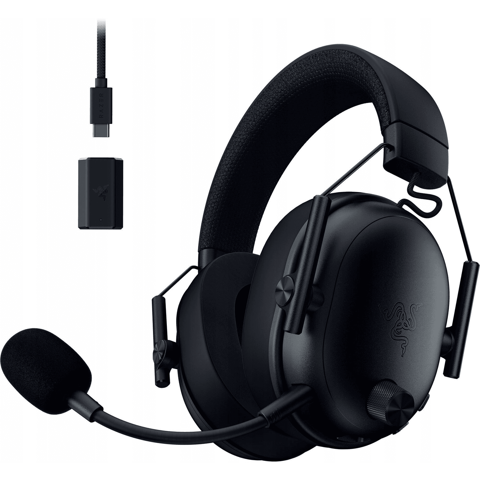 Bezdrôtové herné slúchadlá Razer BlackShark V3 2,4 GHz BT 5.3 čierne