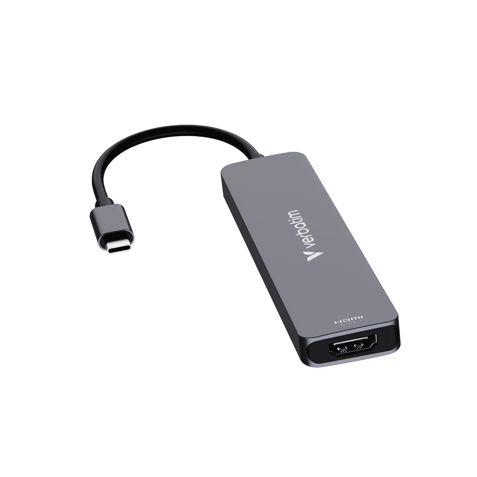 Verbatim 32158 hub USB 3.2 Gen 1 (3.1 Gen 1) Type-C 5000 Mbit/s Šedá