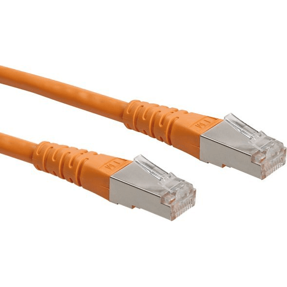 Patch kábel Roline S/FTP 6 RJ45 / RJ45 3 m oranžový