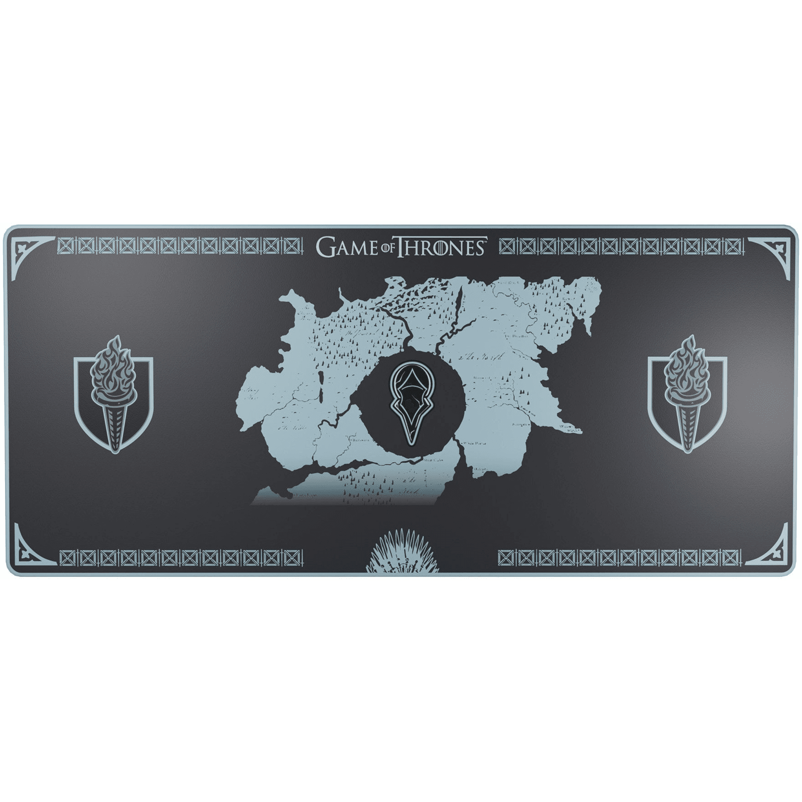 Lexip HBO Game of Thrones - Night King Edition Herná podložka pod myš Čierna, Modrá