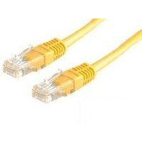 Patch kábel Roline U/UTP 6 RJ45 / RJ45 0,5 m žltý