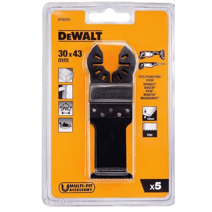Pílový list univerzálny na drevo DeWalt DT20725 5 ks