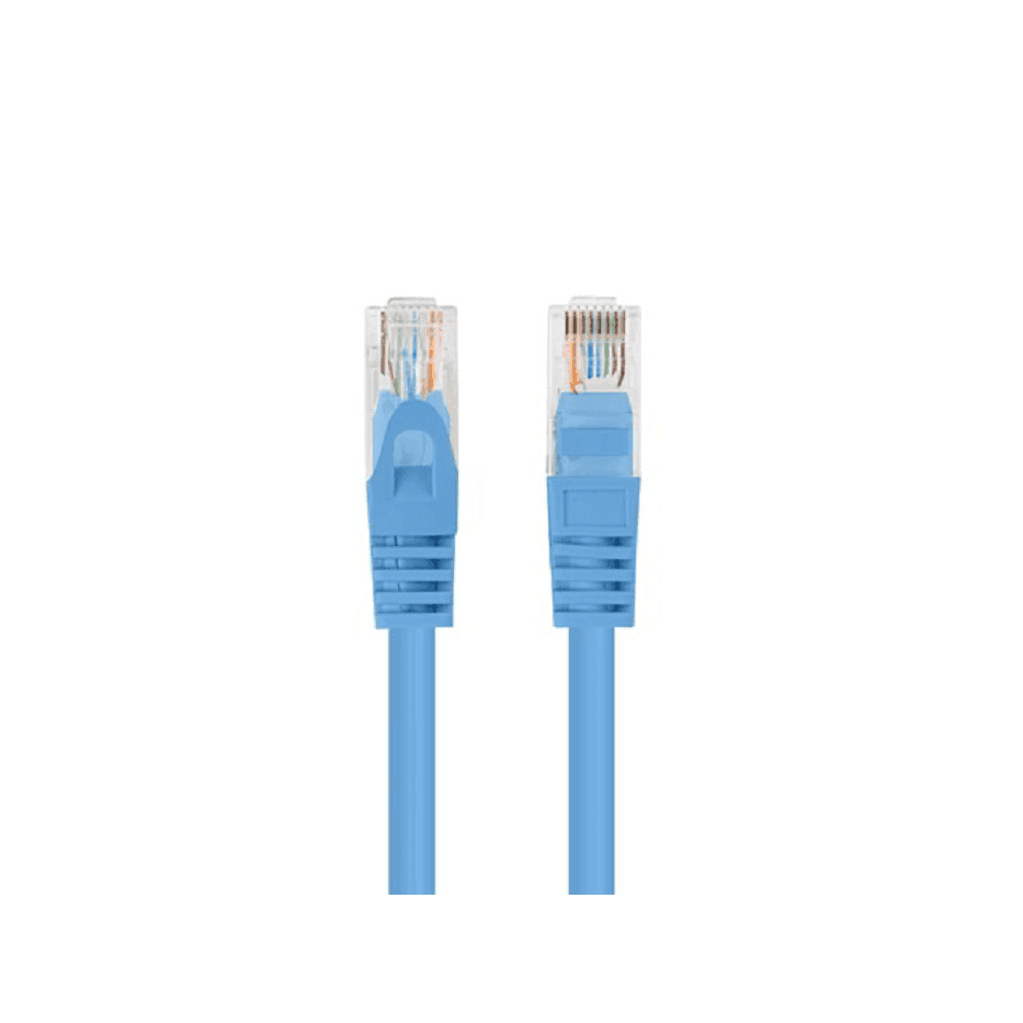 Patchcord Lanberg UTP kat.5e 1,5m modrá