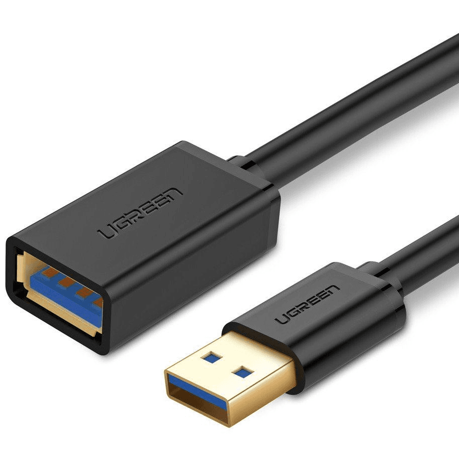Ugreen 10368 USB kábel 1 m USB 3.2 Gen 1 (3.1 Gen 1) USB A Čierna