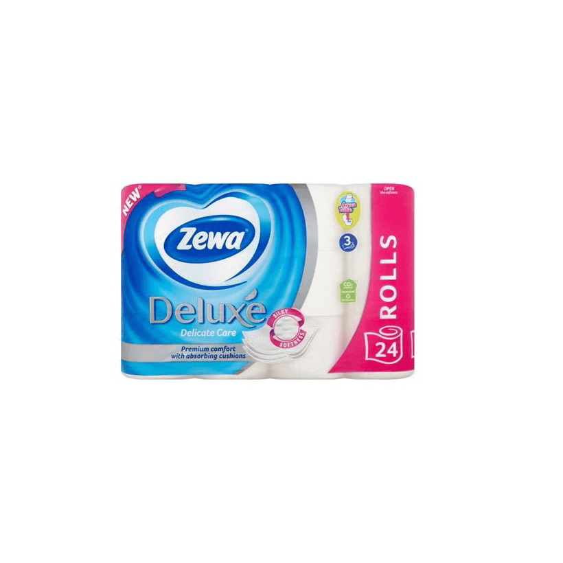 Suchý toaletný papier bez vône Zewa 24 ks