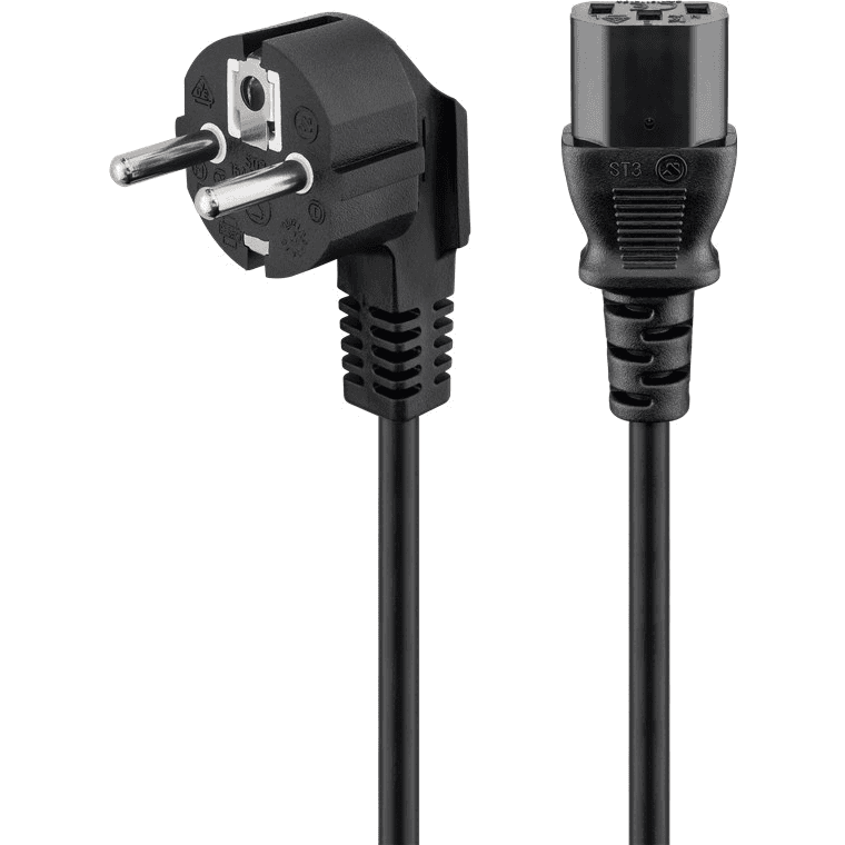 Napájací kábel Schuko - IEC C13 3m GOOBAY