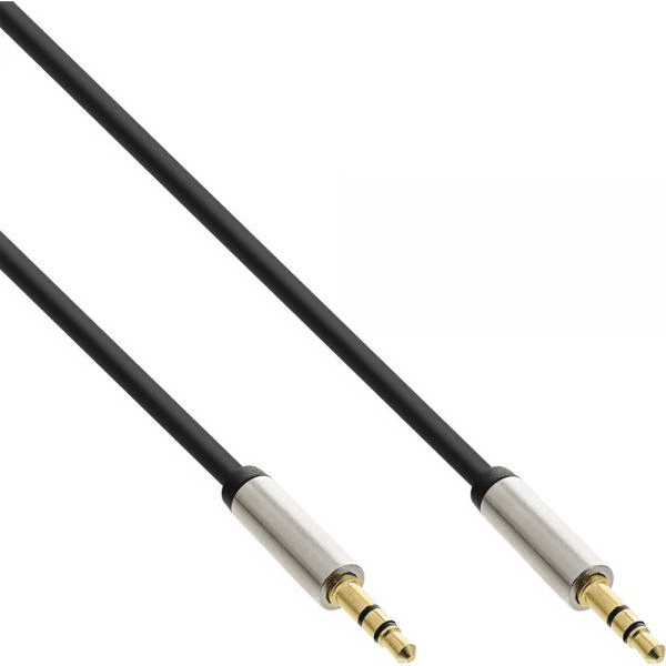 InLine 99212 audio kábel 2 m 3.5mm Čierna
