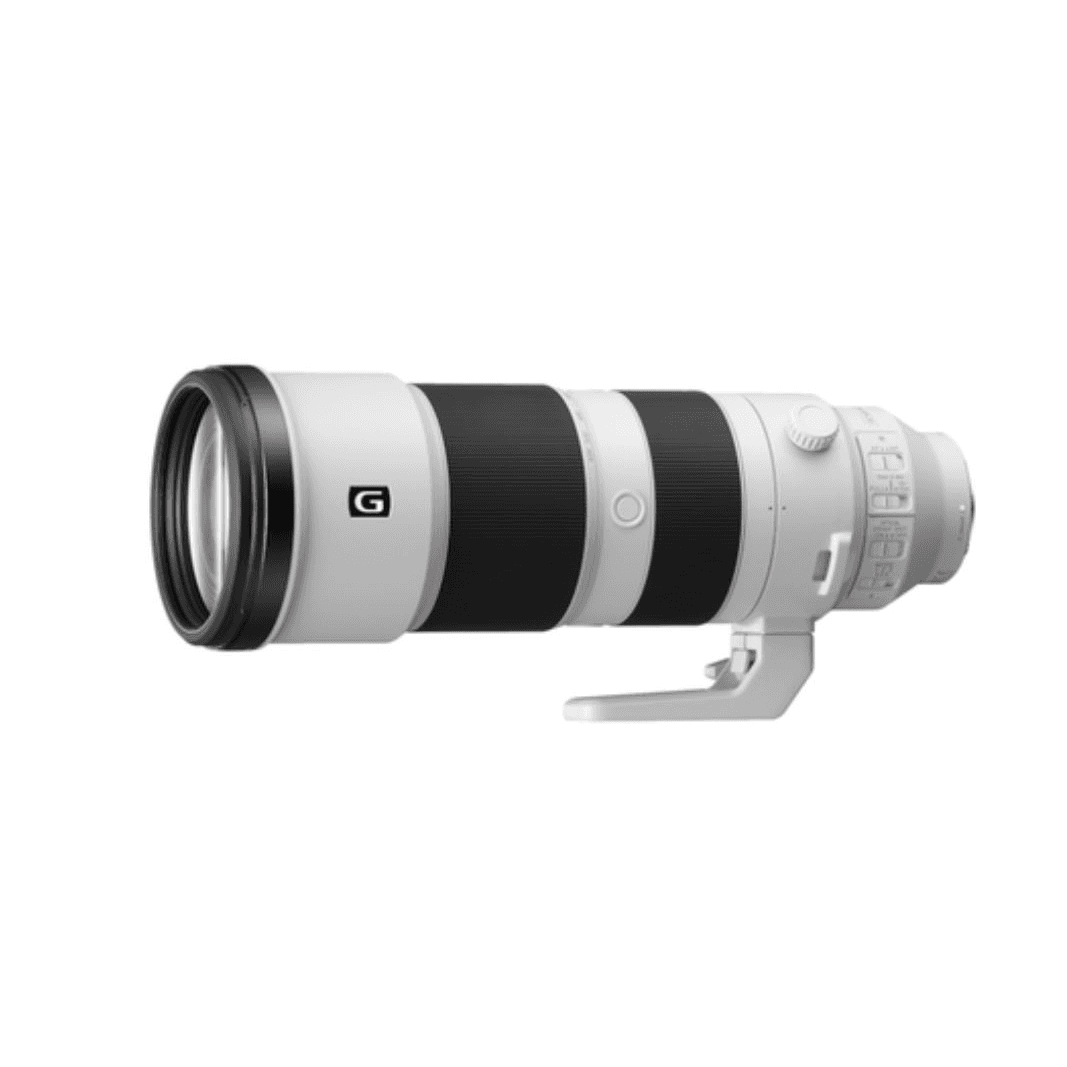 Sony FE 200–600 MM F5.6–6.3 G OSS MILC Teleobjektív s transfokáciou Biela
