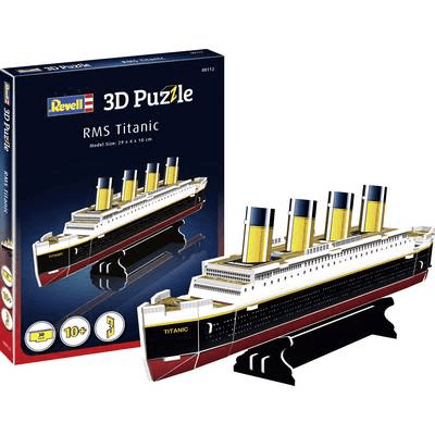 Revell 3D Puzzle 00112 RMS Titanic objavte najslávnejšie