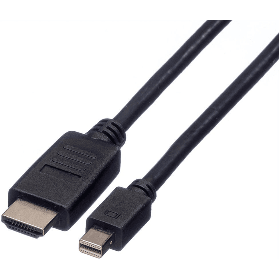 ROLINE DisplayPort - HDMI kábel, miniDP(M) -> HDMI M, 3m