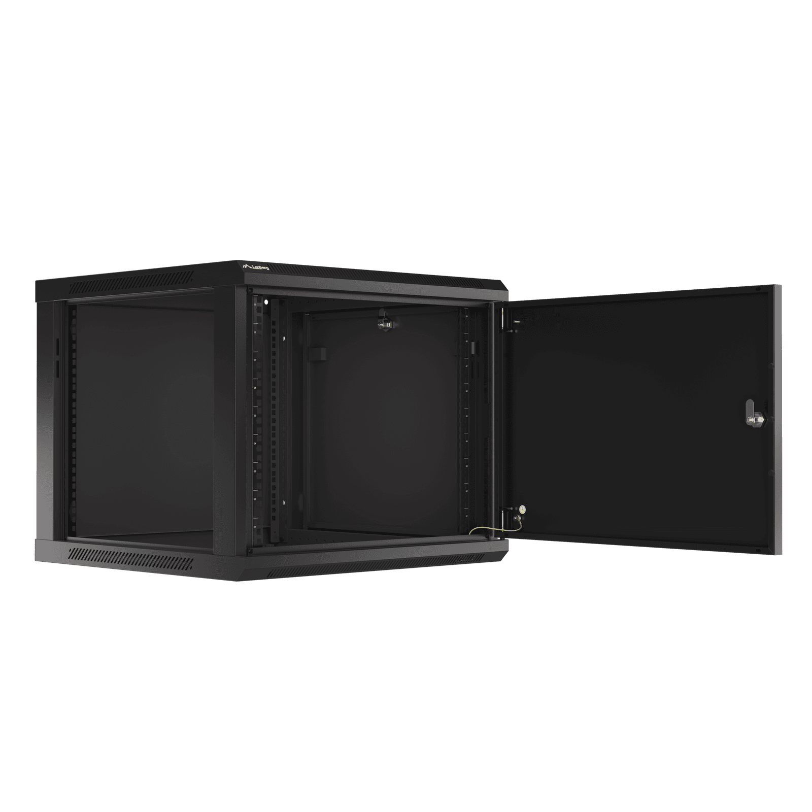 SERVEROVÁ SKRIŇA RACK 9U 600X600 KOVOVÉ DVERE