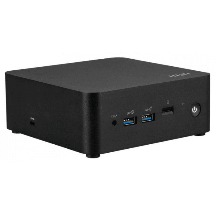 MSI Cubi NUC 1MG-263EU Intel Core 5 120U 16 GB DDR5-SDRAM 512 GB SSD Windows 11 Pro Mini PC Čierna
