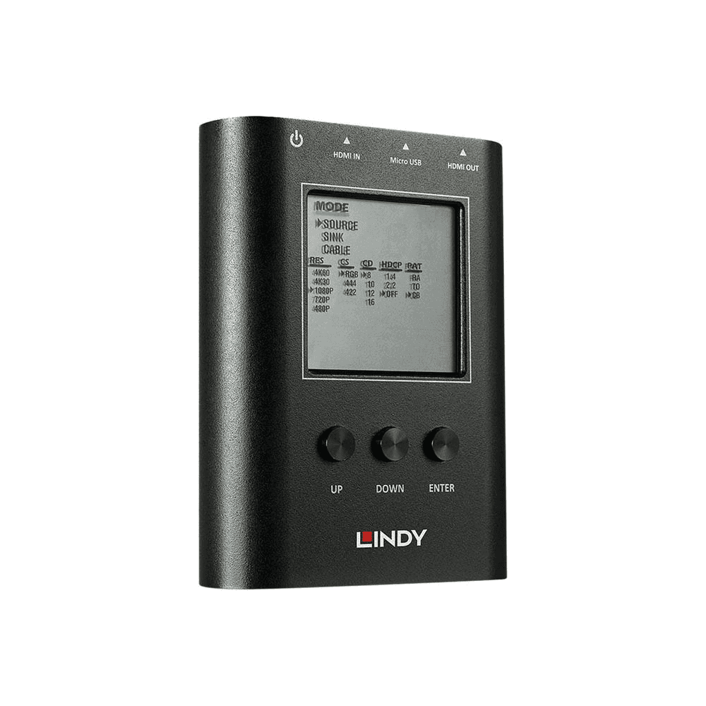 Lindy 32675 generátor vzoriek pre video testy HDMI
