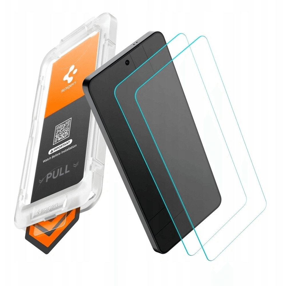 Tvrdené sklo pre Galaxy S26 Ultra, Spigen EZ Fit Pro AC 2P, s aplikátorom