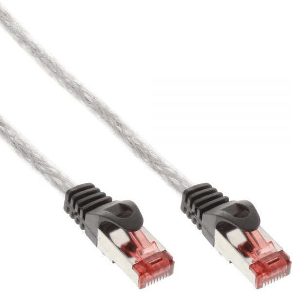 InLine 76420T sieťový kábel Priehľadná 20 m Cat6 S/FTP (S-STP)