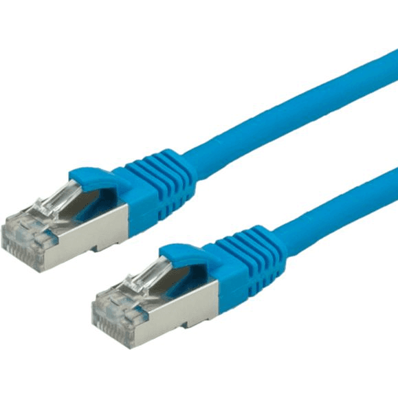 Patch kábel Value S/FTP 6 RJ45 / RJ45 3 m modrý