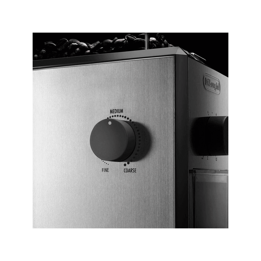 Elektrický mlynček De'Longhi KG89 110 W strieborný/sivý