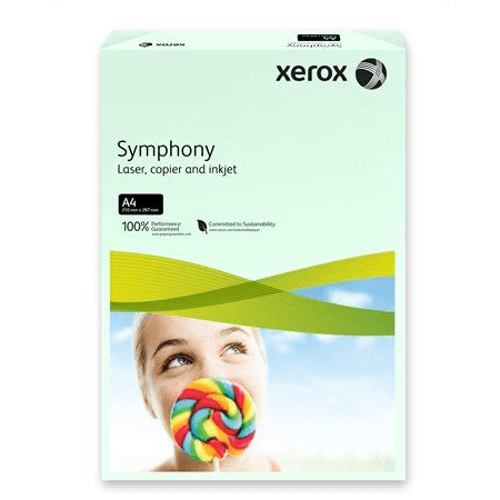 Xerox Symphony 80 A4, Green Paper CW papier do tlačiarne Zelená
