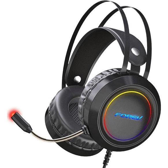 Herné slúchadlá s mikrofónom FOREV -G95 + LED USB