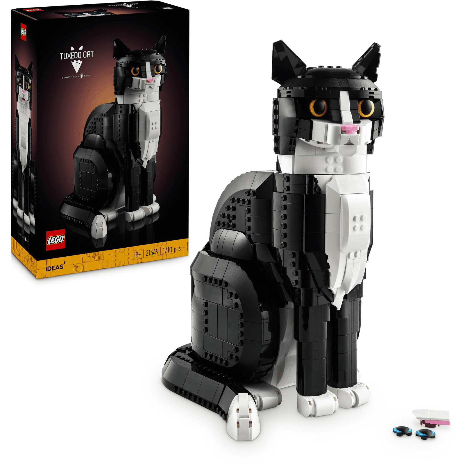 LEGO Ideas Čierno-biely kocúr 21349