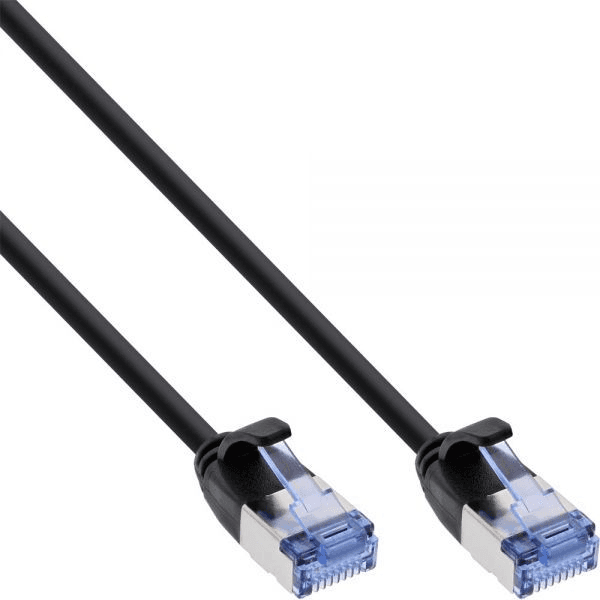 InLine 71914S sieťový kábel Čierna 1,5 m Cat6a U/FTP (STP)
