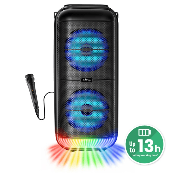 Sada reproduktorov 2.0 Media-tech BT Power Audio 50 W čierna