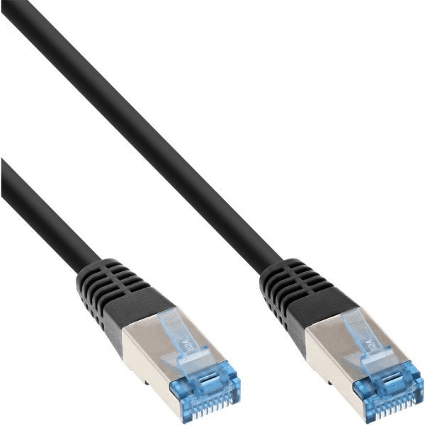 InLine 73803S sieťový kábel Čierna 3 m Cat6a S/FTP (S-STP)
