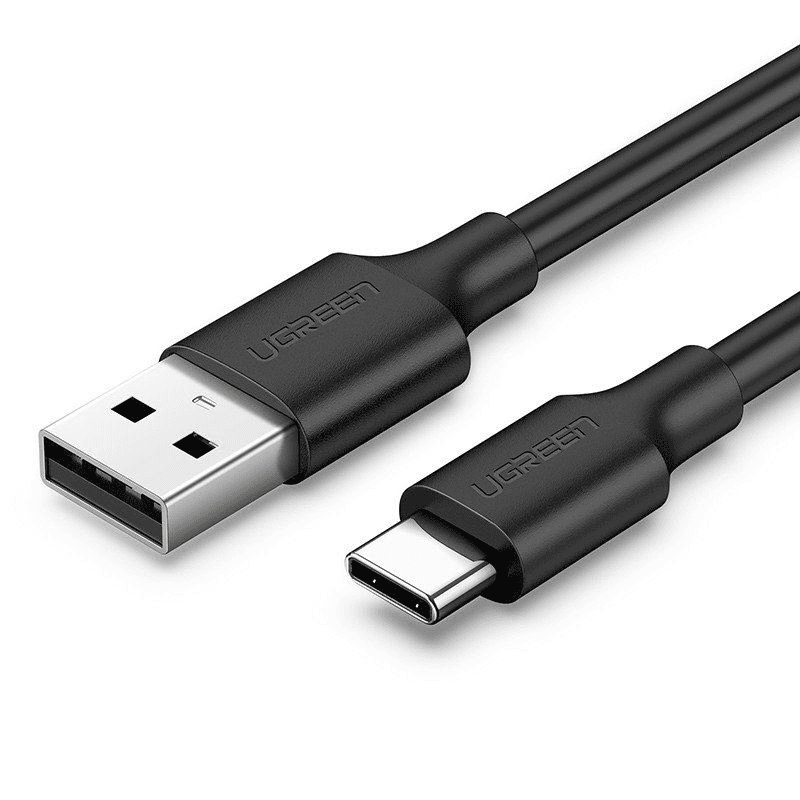 Ugreen 60118 USB kábel USB 2.0 2 m USB C USB A Čierna