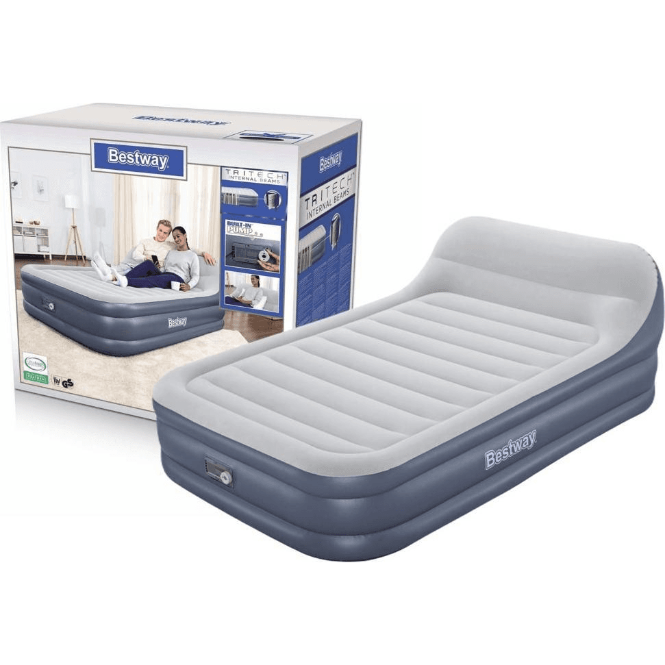 Bestway 67923 nafukovací matrac Dvojitý matrac Modrá, Šedá Unisex