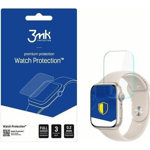 Ochranná fólia na displej pre Apple Watch 8 41mm - 3mk Watch Protection