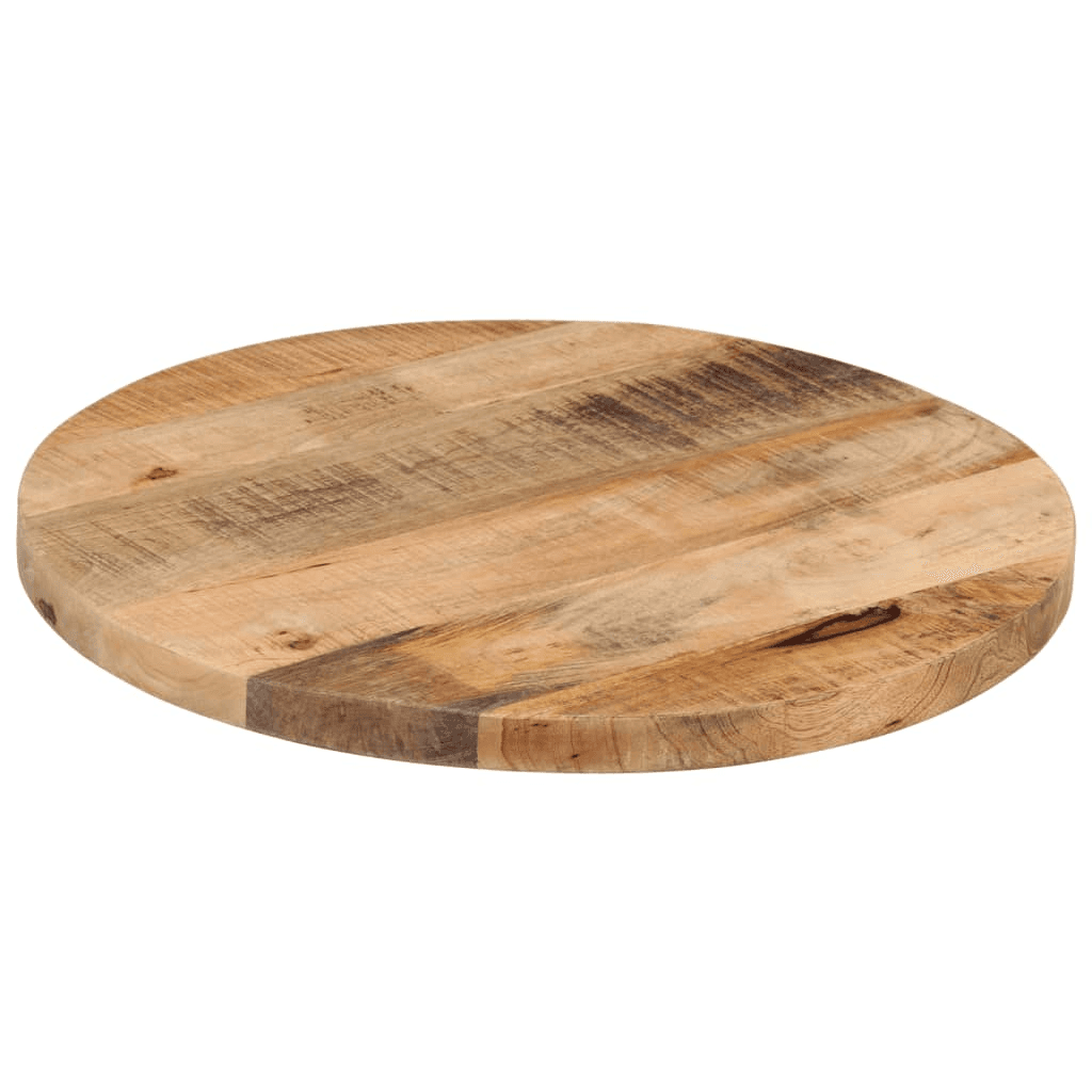 VidaXL Doska stola, Ø 40x1,5 cm, okrúhle, surové mangovníkové drevo