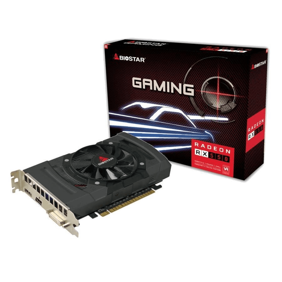 Grafická karta Biostar Radeon RX 550 4 GB