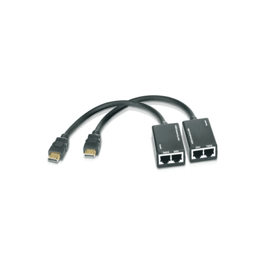 Techly IDATA EXT-E30D rozbočovače obrazu HDMI