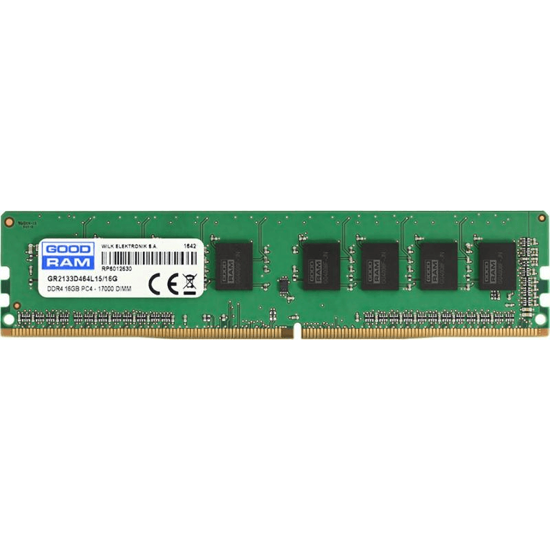 Goodram GR2400D464L17/16G pamäťový modul 16 GB 1 x 16 GB DDR4 2400 MHz