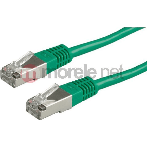 PATCHCORD S/FTP KÁBEL KAT.6 0,5M ZELENÝ