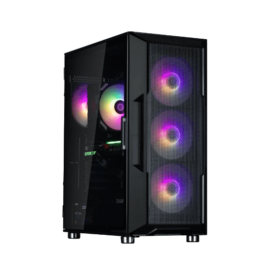 Počítačová skriňa Zalman I3 NEO V2 ARGB Midi Tower čierna