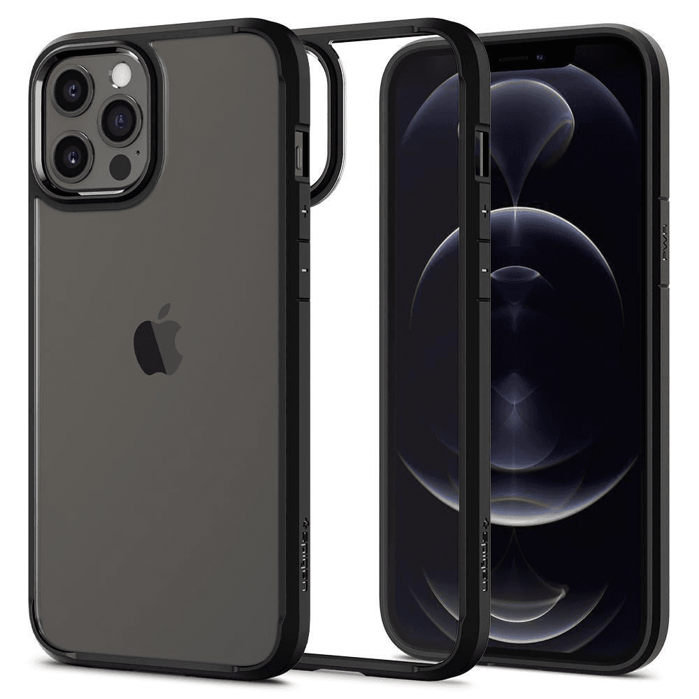 Kryt Spigen Ultra Hybrid pre iPhone 12/12 Pro čierny