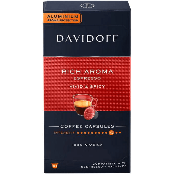 Davidoff Rich Aroma 10 kapsúl káva Nespresso