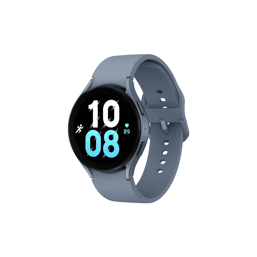 Samsung Galaxy Watch5 3,56 cm (1.4") OLED 44 mm Digitálny 450 x 450 px Dotyková obrazovka Modrá Wi-Fi GPS