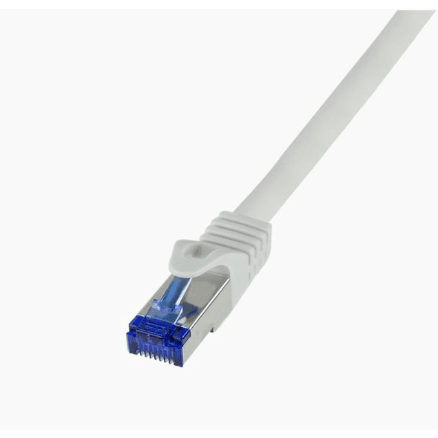 Patchcord LogiLink C6A112S Cat.6A S/FTP Ultraflex 20 m sivý