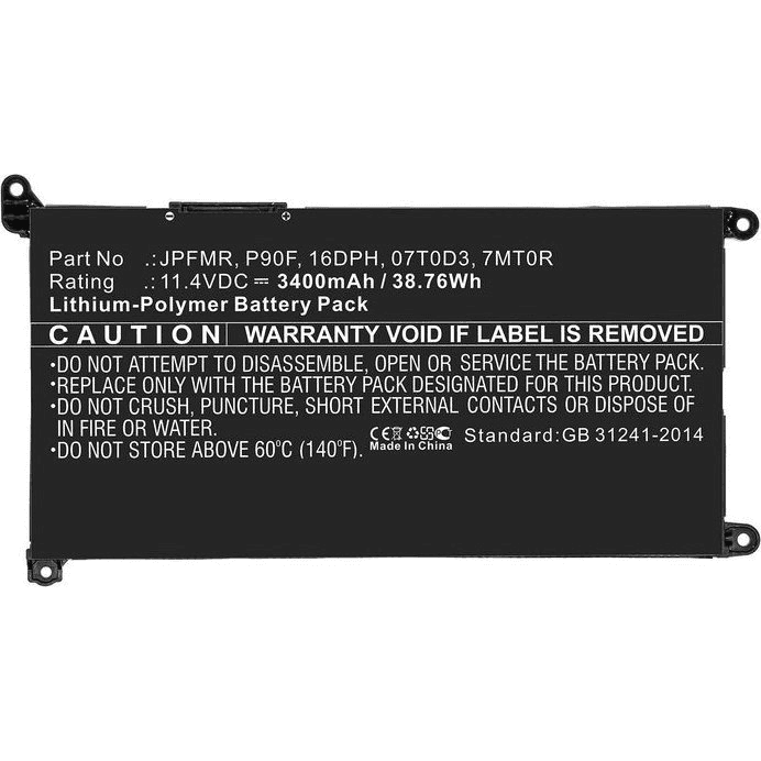CoreParts MBXDE-BA0219 náhradný diel na laptop Batérie
