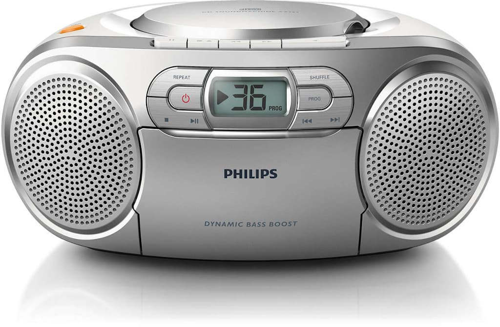 Rádiomagnetofón s CD PHILIPS AZ127 / 12