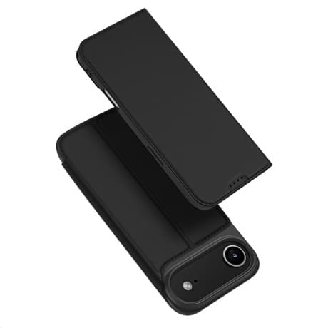 Dux Ducis Skin Pro knižkové puzdro na iPhone 17 Air, čierne