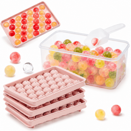 Livefy forma na ľad IceBalls, set 3ks, ružová