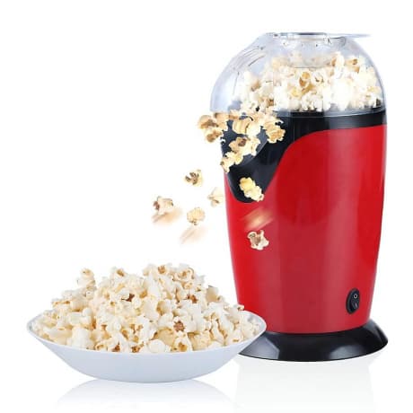 Livefy HomePop V2 popkornovač, červený