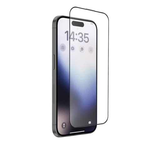 MG Full Glue matné ochranné sklo na iPhone 15 Pro Max, čierne