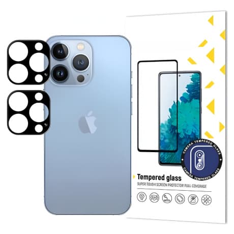 MG Full Camera Glass 2x ochranné sklo na kameru na iPhone 17, čierne