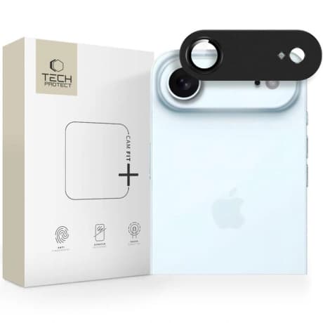 Tech-Protect CamFull ochranné sklo na kameru na iPhone 17 Air, čierne