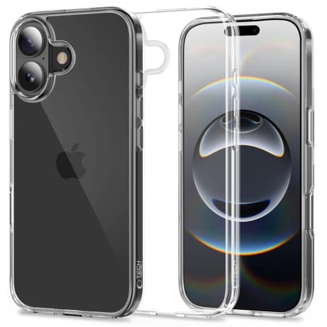 Tech-Protect FlexAir Hybrid kryt na iPhone 17, priesvitný